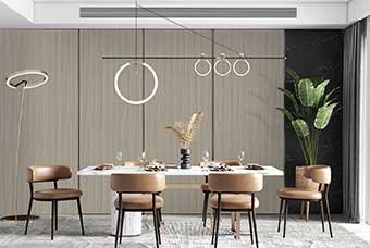 宁波轻奢风格-餐厅