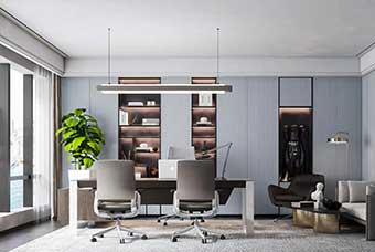 宁波轻奢风格-书房