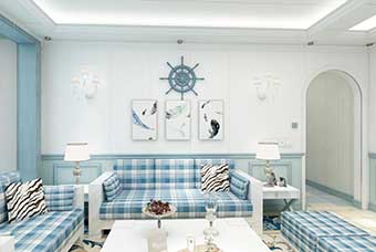 宁波地中海风格-客厅